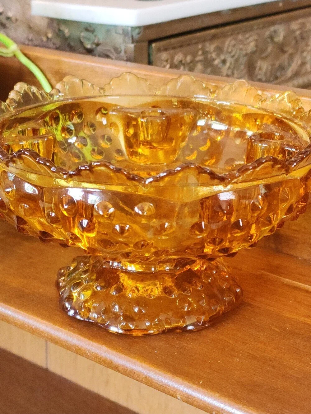 Fenton vtg hobnail